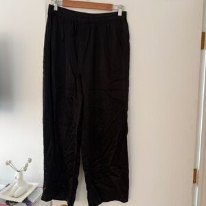 🖤 Vintage P&M Richards Black Silk Pants